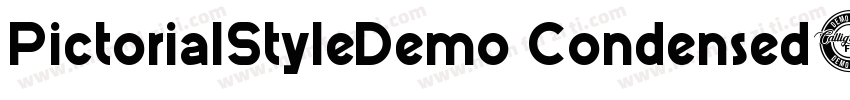PictorialStyleDemo Condensed字体转换